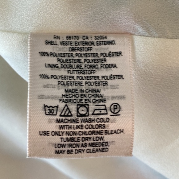 Maeve Anthro Watercolor Pastel Orange Blue Dot Flutter Sleeve Cutout Dress - M - Picture 12 of 14